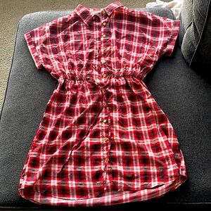 Womens plaid dress